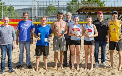 17 Teams kämpfen um den Titel im Landkreis-Beachvolleyball