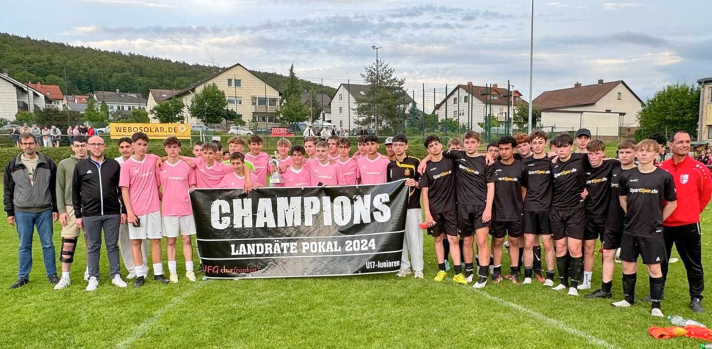 U17 der JFG Churfranken holt den Landrätepokal