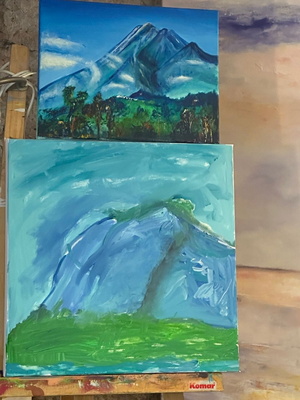 Landschaftsbilder auf Leinwand